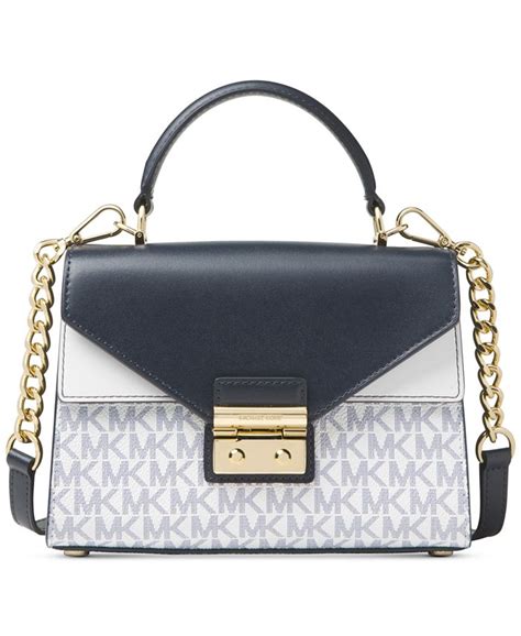 michael kors tasche sloan small|Michael Kors Small Signature Sloan Top.